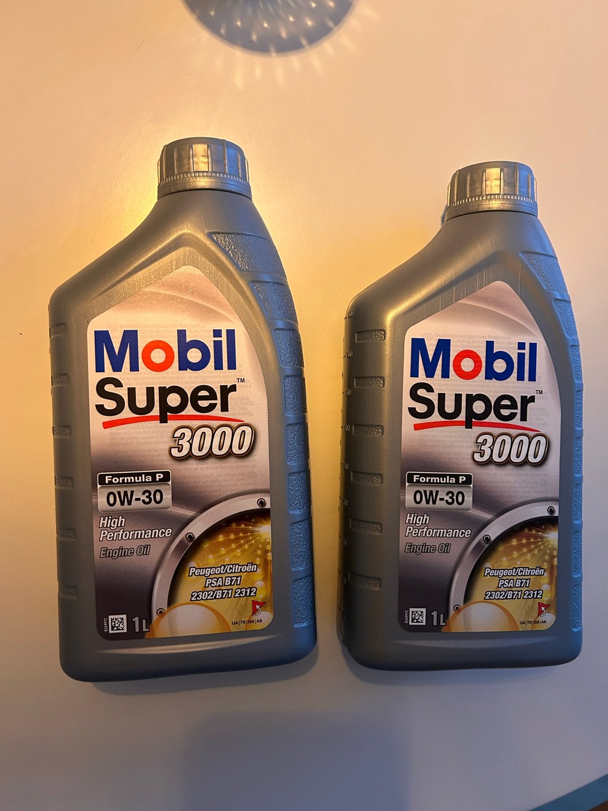 Mobil Super 3000 Formula P 0W-30 Motorolie (2x 1L), Ophalen of Verzenden, Nieuw, Citroën