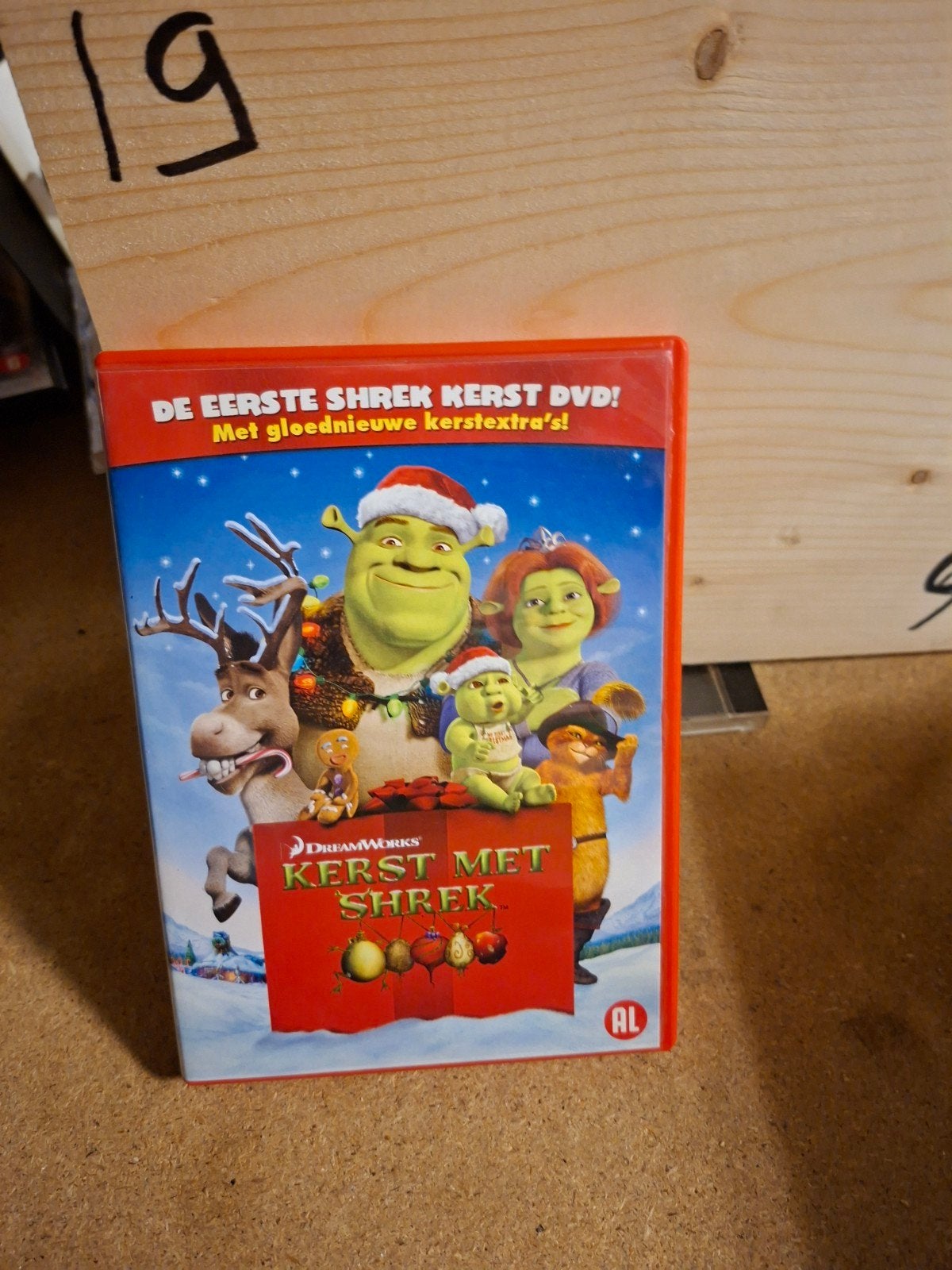 Kerst met Shrek DVD - De Eerste Shrek Kerst DVD, Animatie, Alle leeftijden, Film, Gebruikt