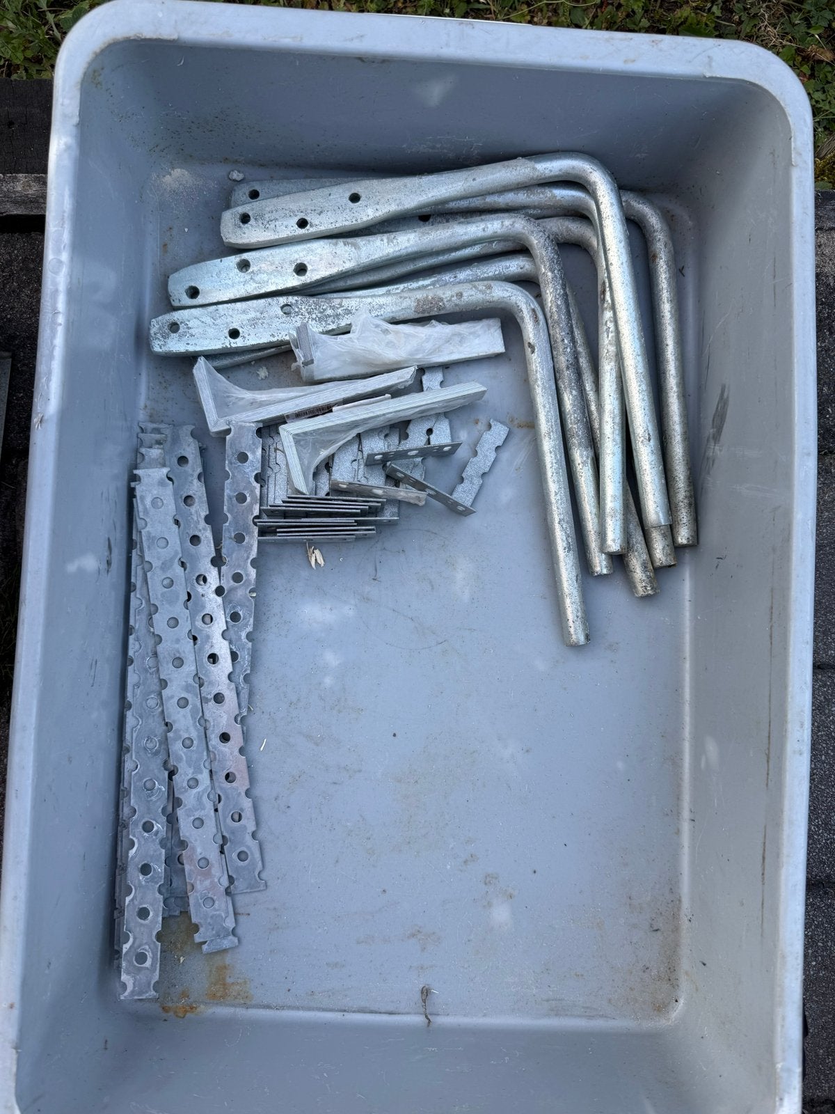 Diverse Muurankers en Dakbalk Ankers, Doe-het-zelf en Verbouw, IJzerwaren en Bevestigingsmiddelen, Ophalen, Gebruikt, 250 mm of meer