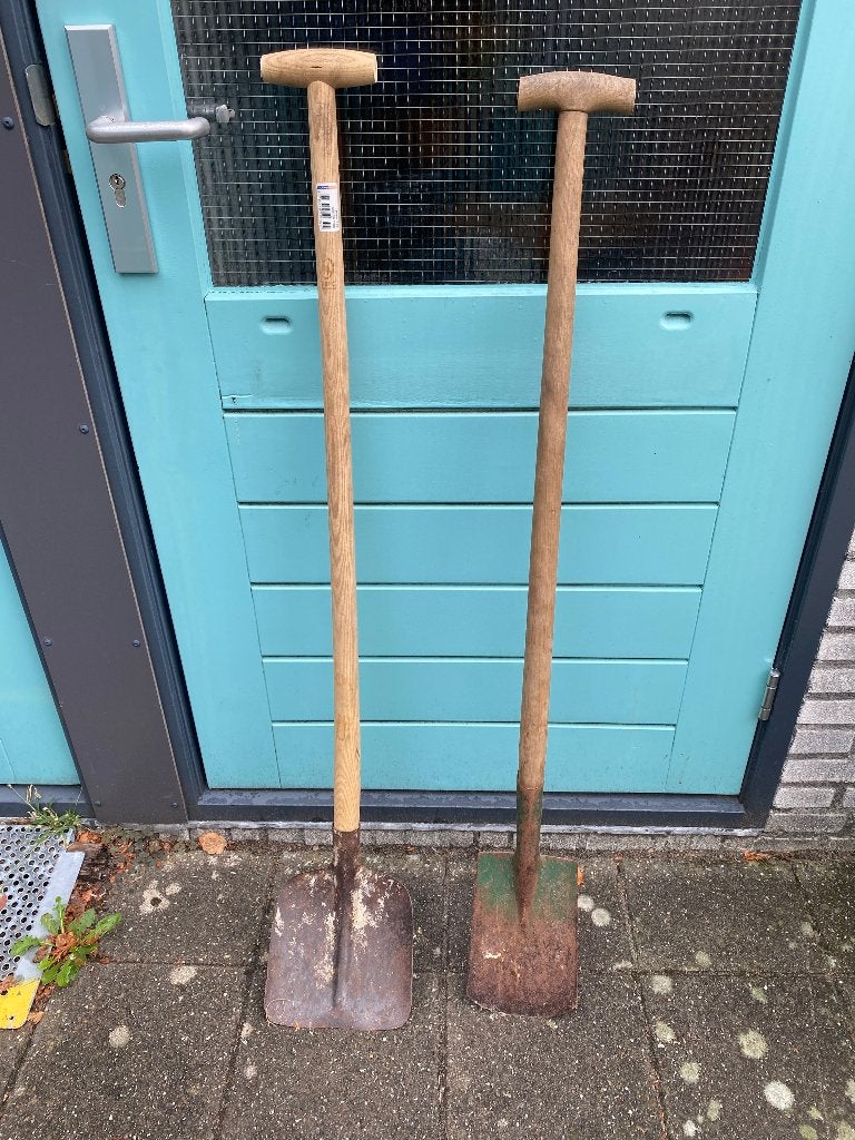 Schop en spade, Ophalen, Gebruikt, Schop, Onbekend