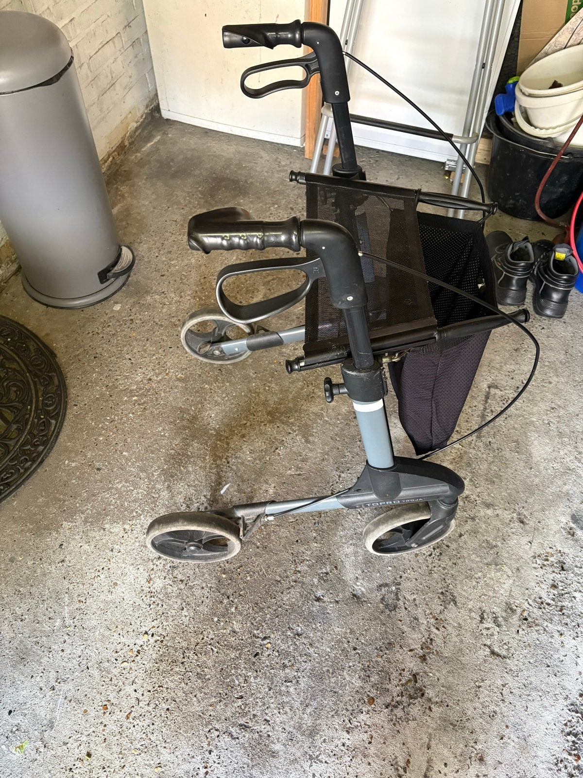 Rollator, Diversen, Ophalen, Opvouwbaar, Gebruikt