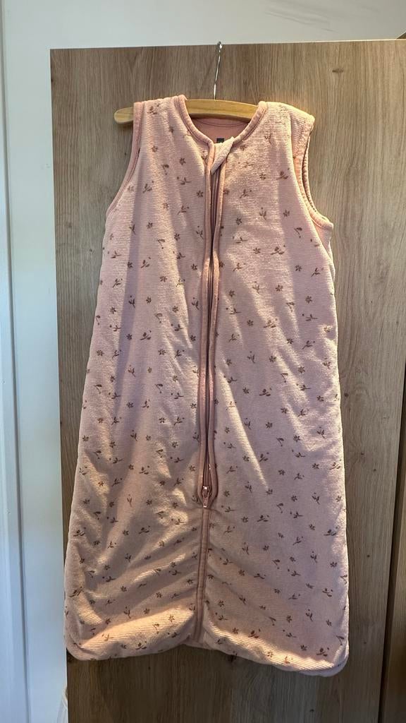 Hema babyslaapzak roze met bloemetjes maat 68-80, Ophalen of Verzenden, Zo goed als nieuw, 70 tot 85 cm, Slaapzak