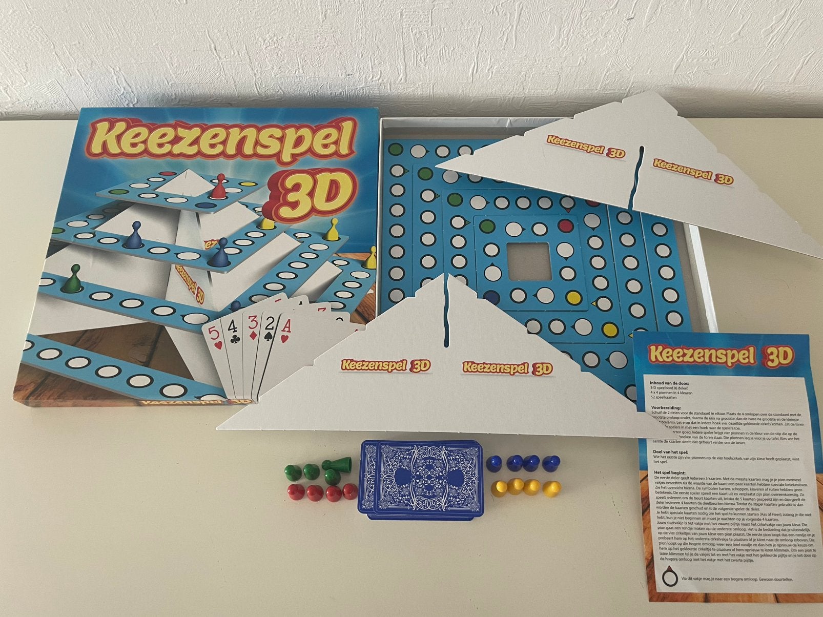 Keezenspel 3D. Nieuw!, Ophalen of Verzenden