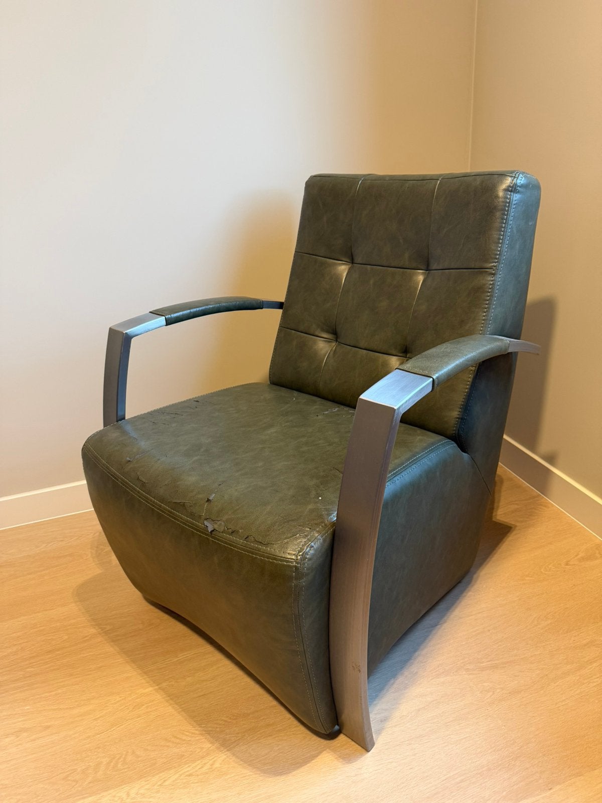 Stoel (opknapper?), Huis en Inrichting, Ophalen of Verzenden, Gebruikt, 75 tot 100 cm, 50 tot 75 cm
