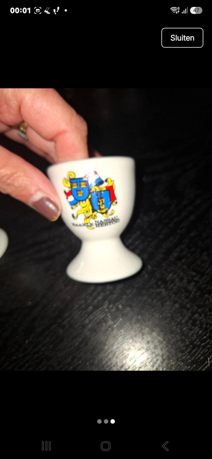 antieke?eierdopjes, Ophalen, Keramiek, Overige typen, Vintage