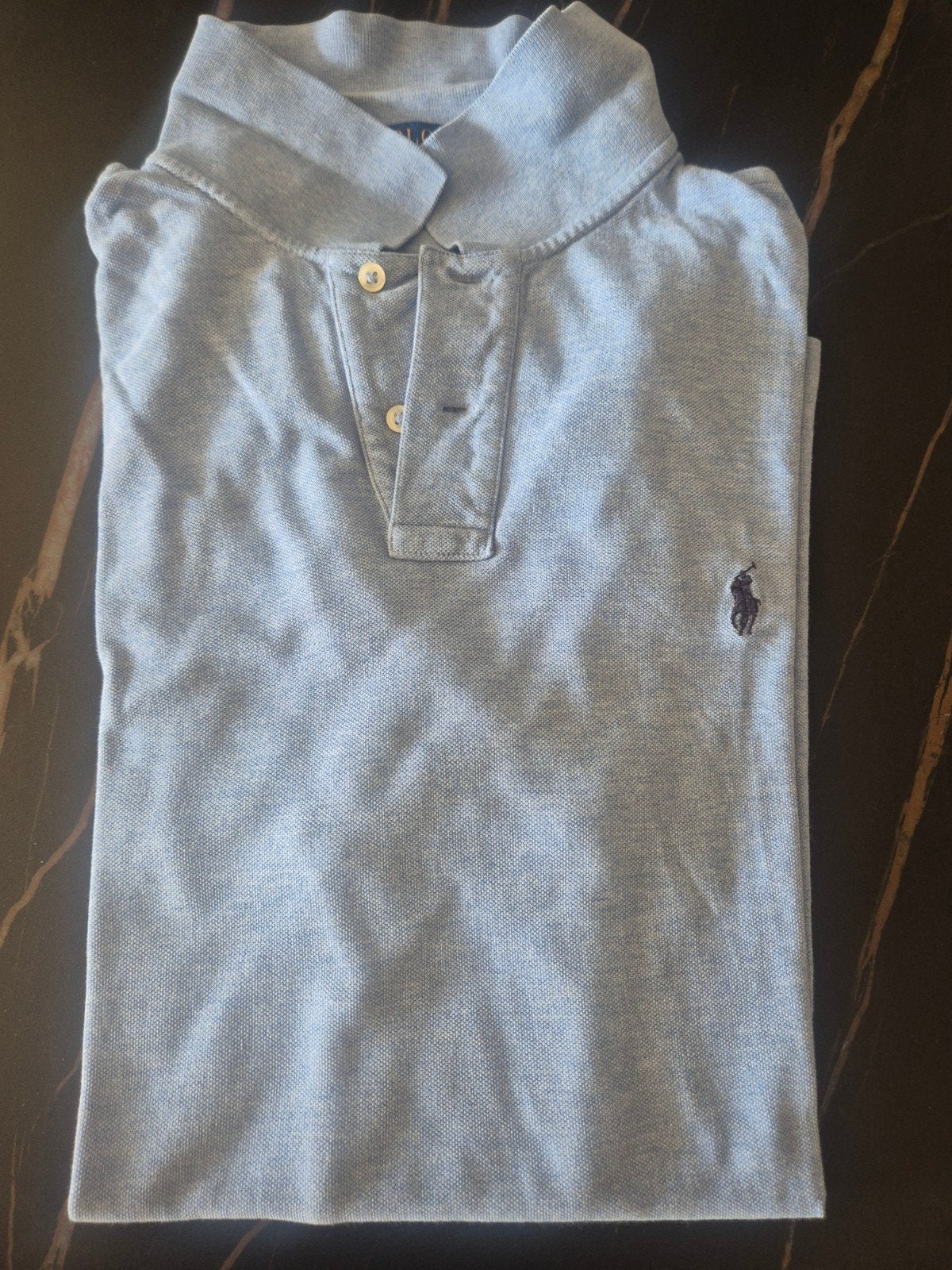 Ralph Lauren Polo Custom Slim Fit XXL, Ophalen, Blauw, Ralph Lauren, Maat 56/58 (XL)