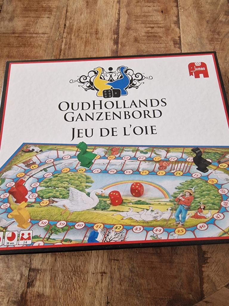 Oudhollands ganzenbord, Hobby en Vrije tijd, Gezelschapsspellen | Bordspellen, Vijf spelers of meer, Ophalen, Gebruikt