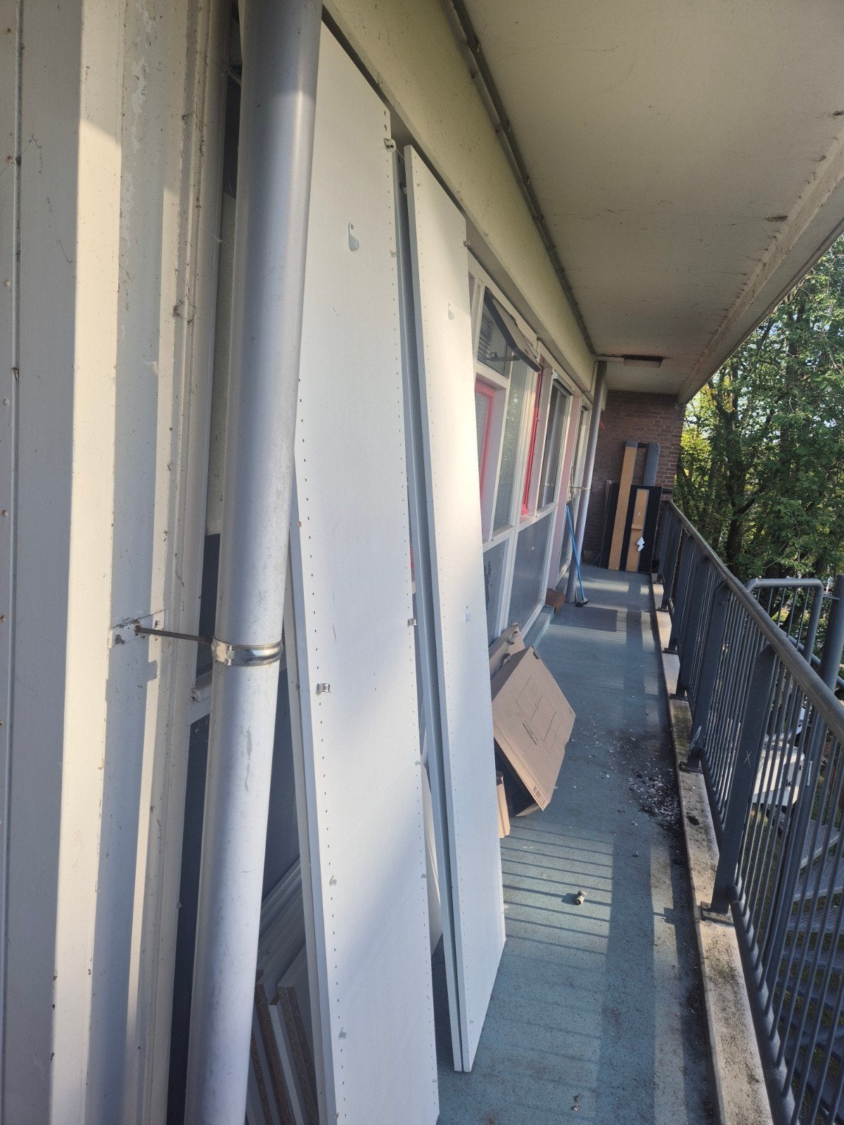 Gratis planken voor inloopkast - diverse maten, Ophalen, Met plank(en), Gebruikt, 200 cm of meer