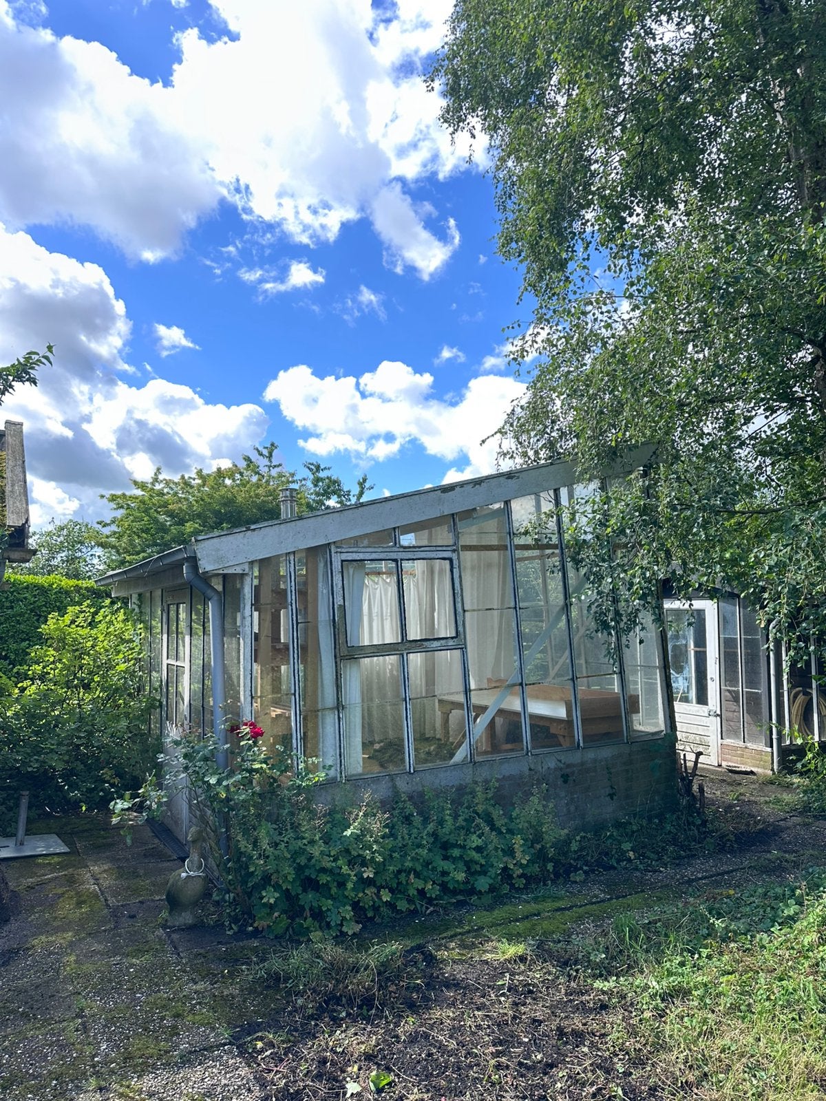 Authentiek Aalsmeers kasje / tuinkas / atelier – GRATIS, Tuin en Terras, Kassen, Ophalen, Glas, Gebruikt, Overige materialen