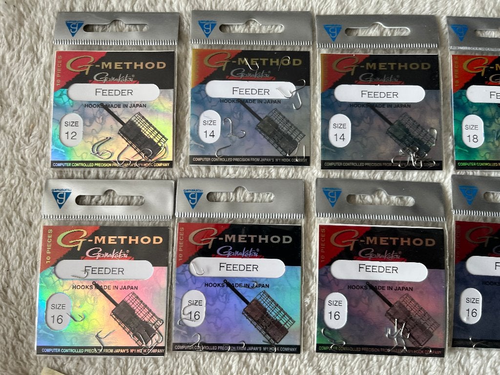 adv 448 / NIEUW set 8 pakjes haakjes GAMAKATSU, Ophalen of Verzenden, Nieuw, Haak