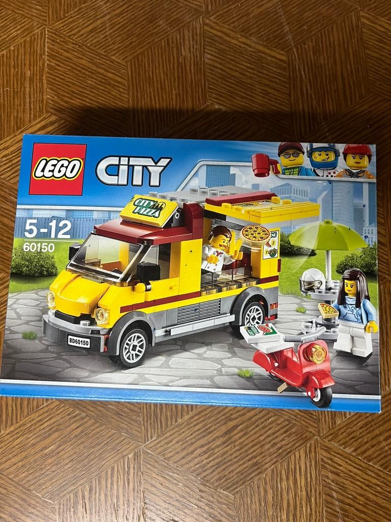 Lego CIty Pizza Bestelwagen 60150, City, Lego, Ophalen of Verzenden, Zo goed als nieuw