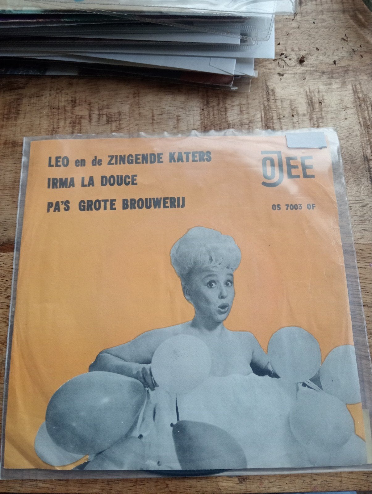 leo en de zingende katers - Irma la douce, Cd's en Dvd's, Ophalen of Verzenden, Zo goed als nieuw, Overige formaten, Levenslied of Smartlap