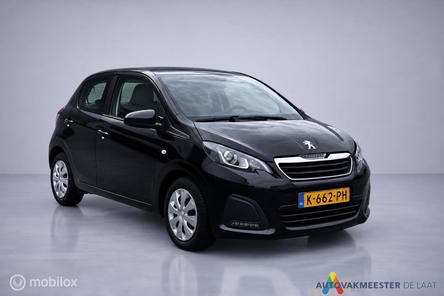 Peugeot 108 1.0 e-VTi Active Apple carplay + camera, Auto's, Stof, Gebruikt, Euro 6, 4 stoelen
