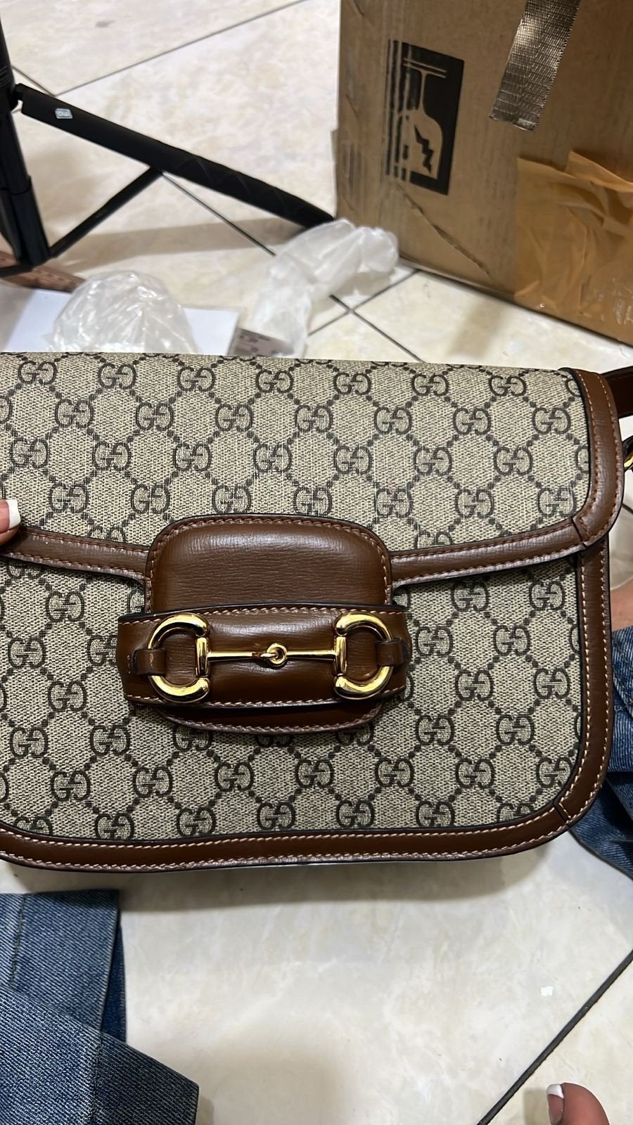 Gucci stijl tas - niet origineel, Ophalen of Verzenden