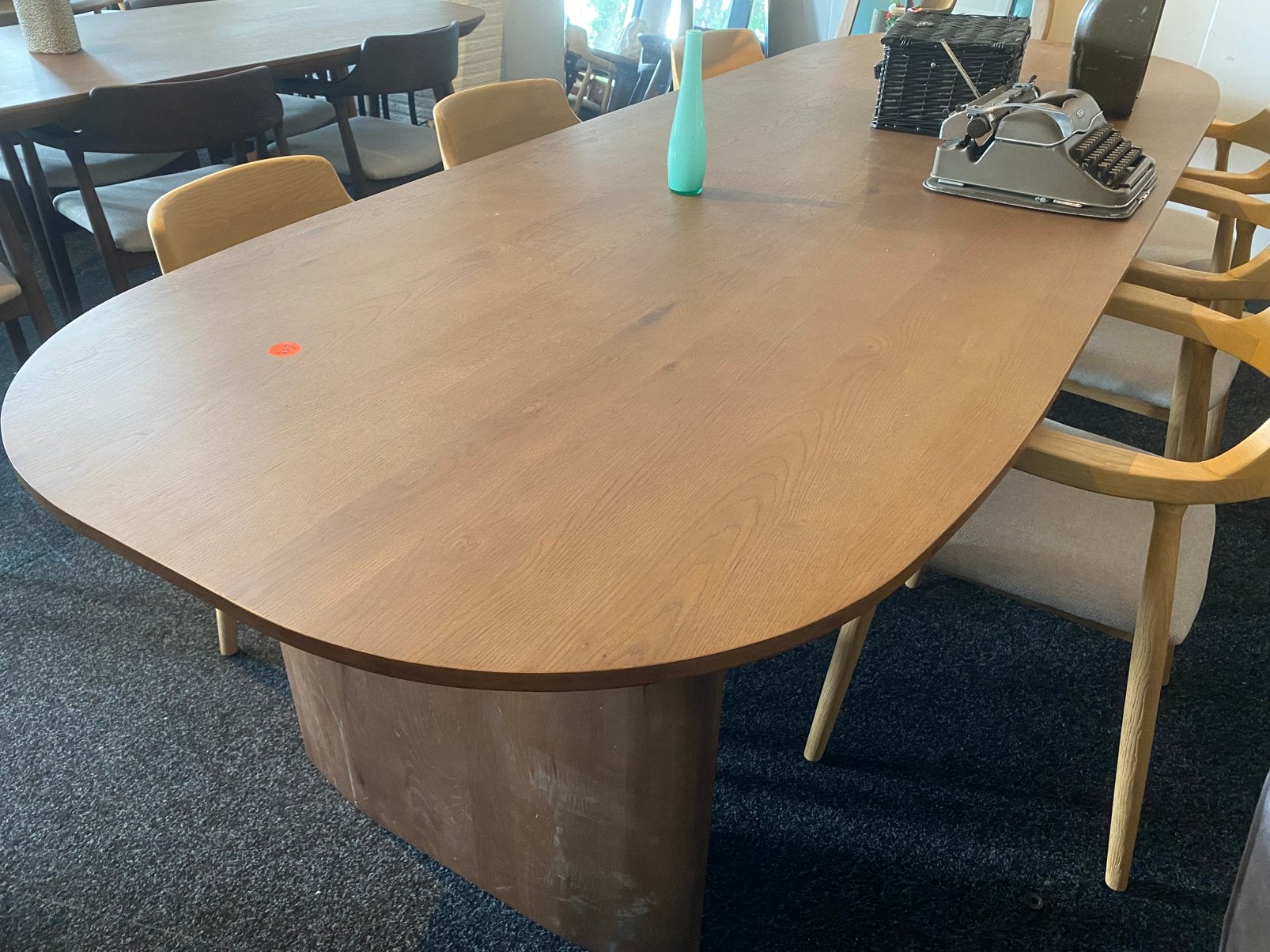 Deens Ovaal Eiken Eettafel Dex 300x100 cm - Licht Eiken, Ophalen, 100 tot 150 cm, Eikenhout, Vijf personen of meer