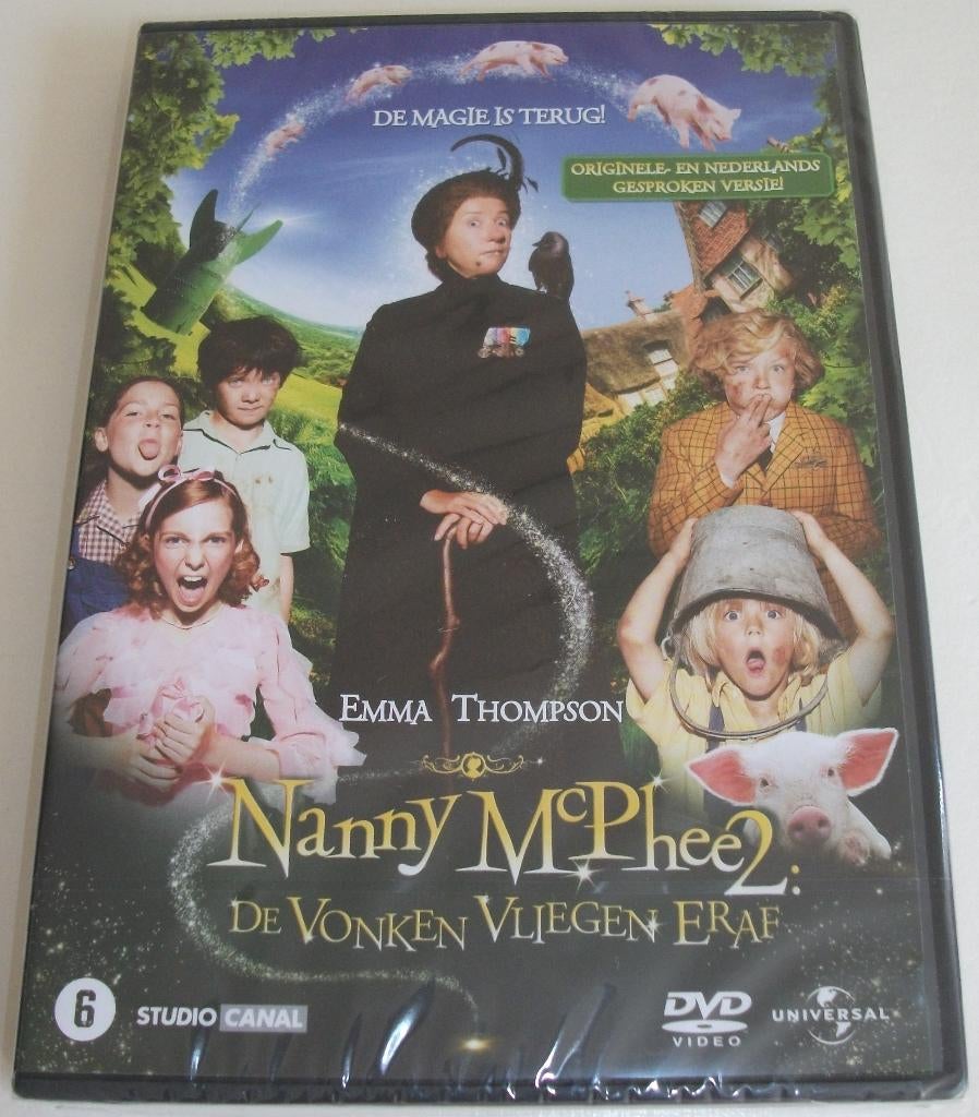 Dvd *** NANNY MCPHEE 2 *** *NIEUW*, Ophalen of Verzenden, Komedie, Vanaf 6 jaar, Nieuw in verpakking