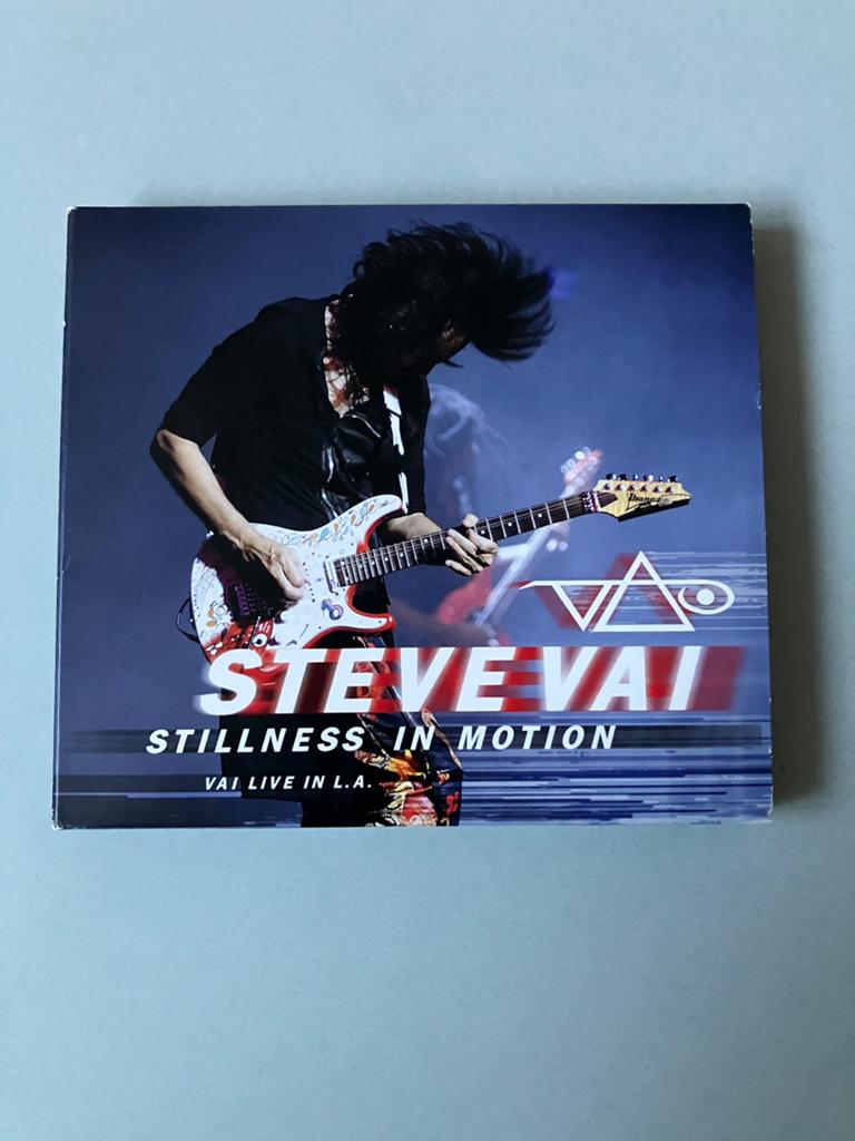 Steve Vai – Stillness In Motion (Vai Live In L.A.), Ophalen of Verzenden, Zo goed als nieuw, Poprock