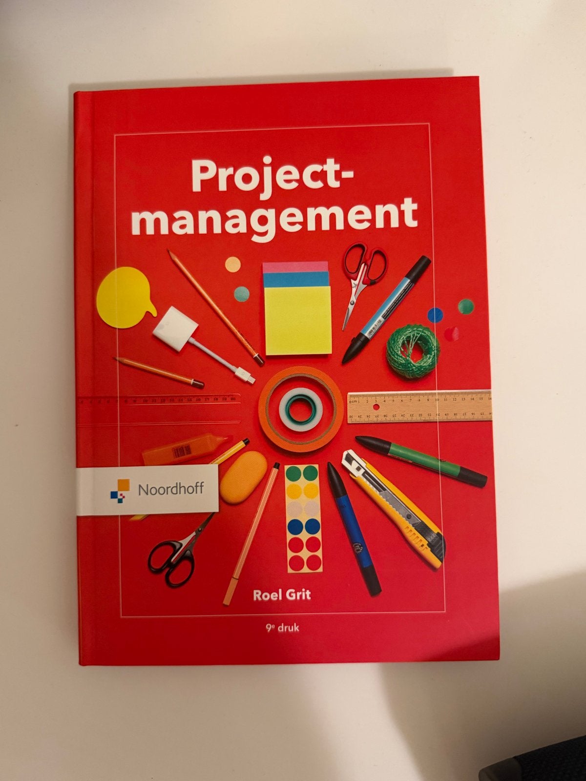 Projectmanagement – Roel Grit – 9e druk | HBO studieboek, Ophalen of Verzenden, Gamma, Zo goed als nieuw, HBO
