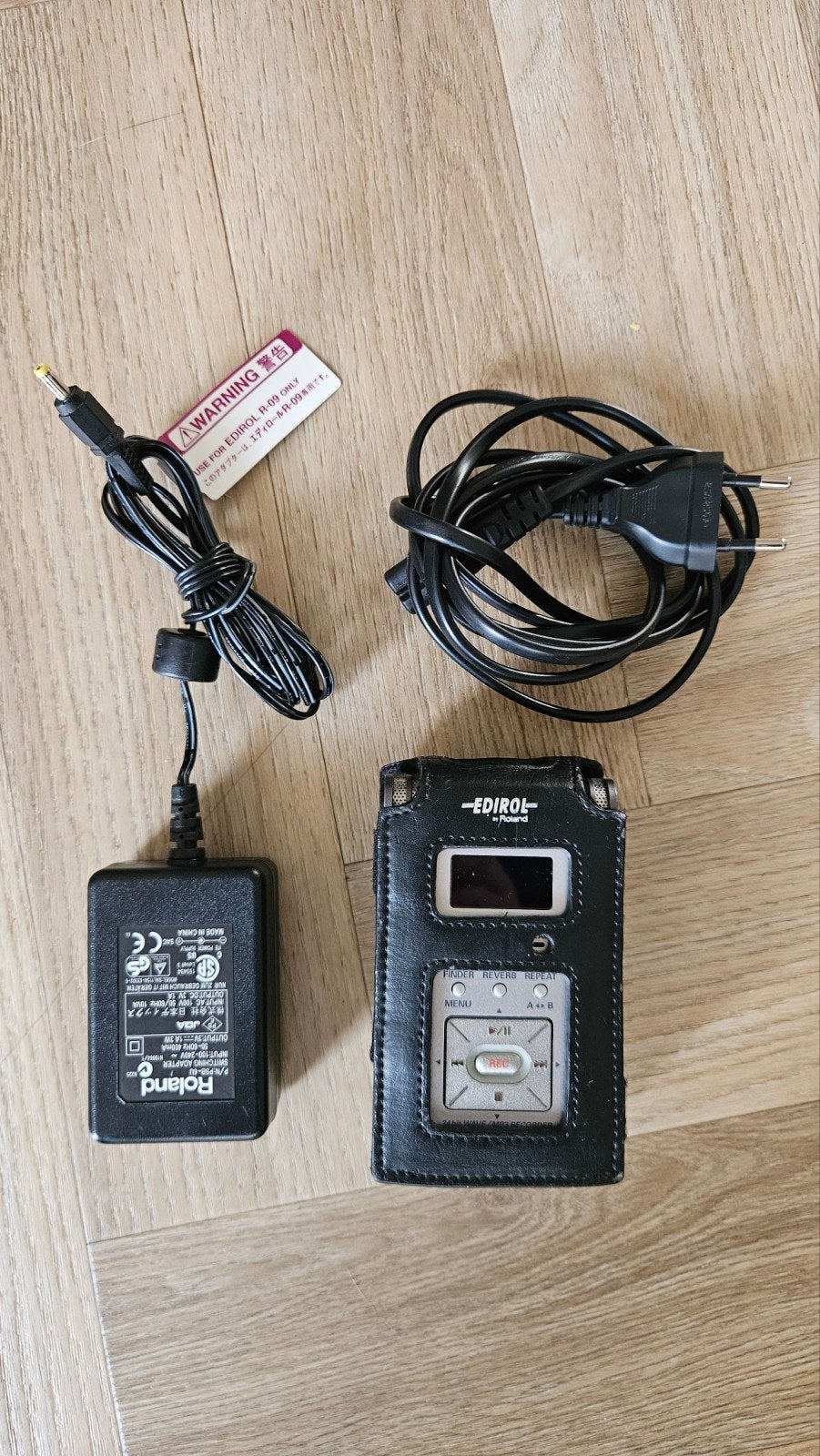 Roland R-09 Edirol 24-bit WAVE/MP3 Recorder, Ophalen of Verzenden, Gebruikt, Audio