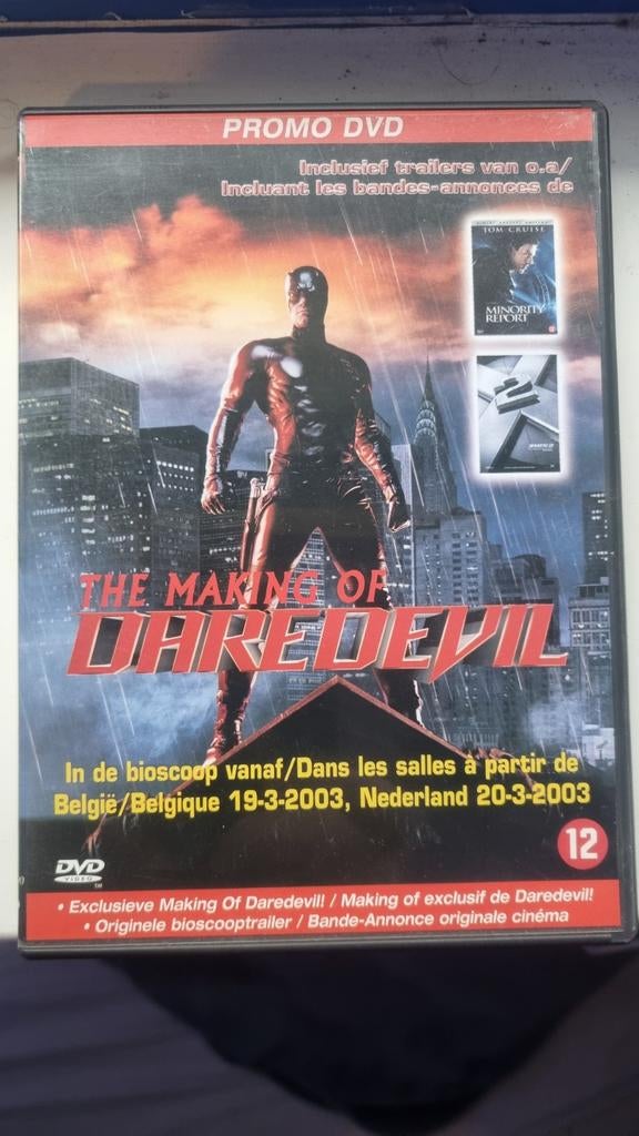Promo DVD The Making Of Daredevil, Alle leeftijden, Ophalen of Verzenden, Nieuw in verpakking