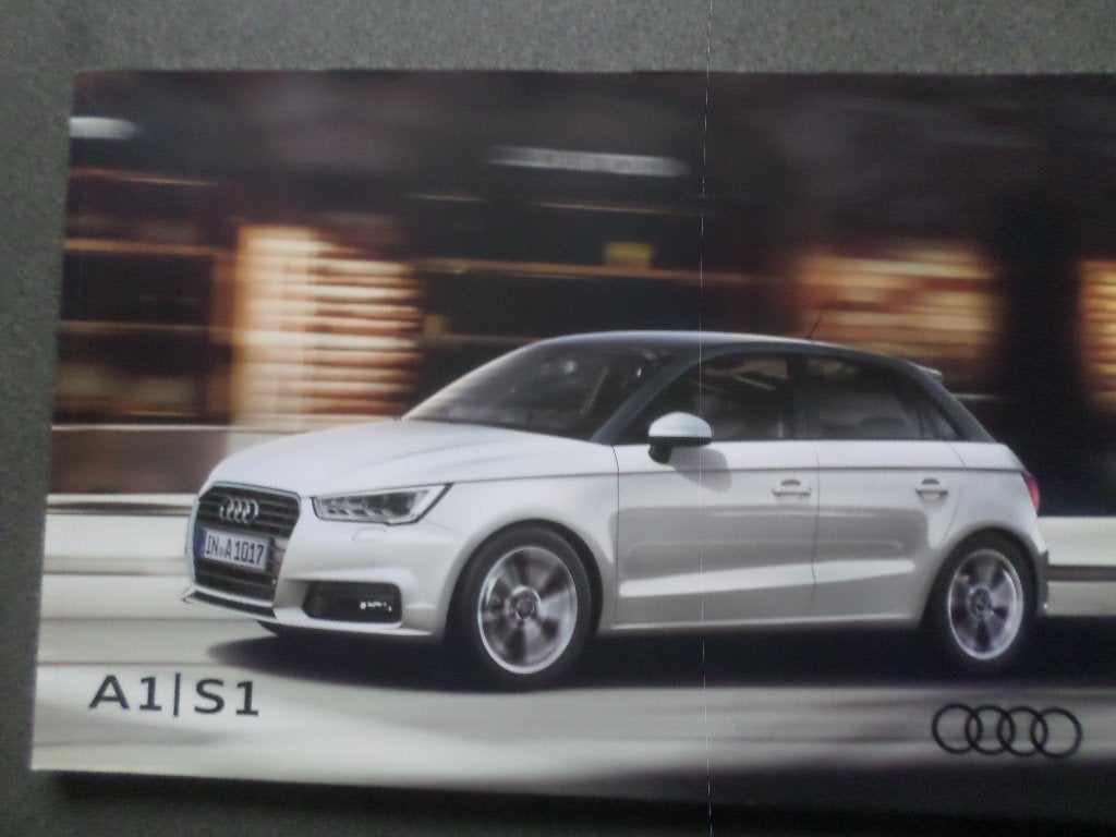 Audi A1 & S1 Brochure, Ophalen of Verzenden, Zo goed als nieuw, Audi