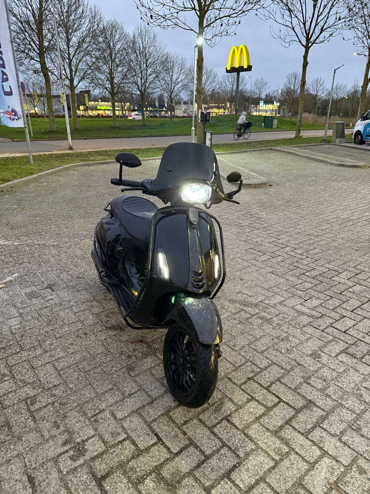 Vespa Sprint 80cc full malossi, Ophalen, Overige modellen, Maximaal 45 km/u, Zo goed als nieuw