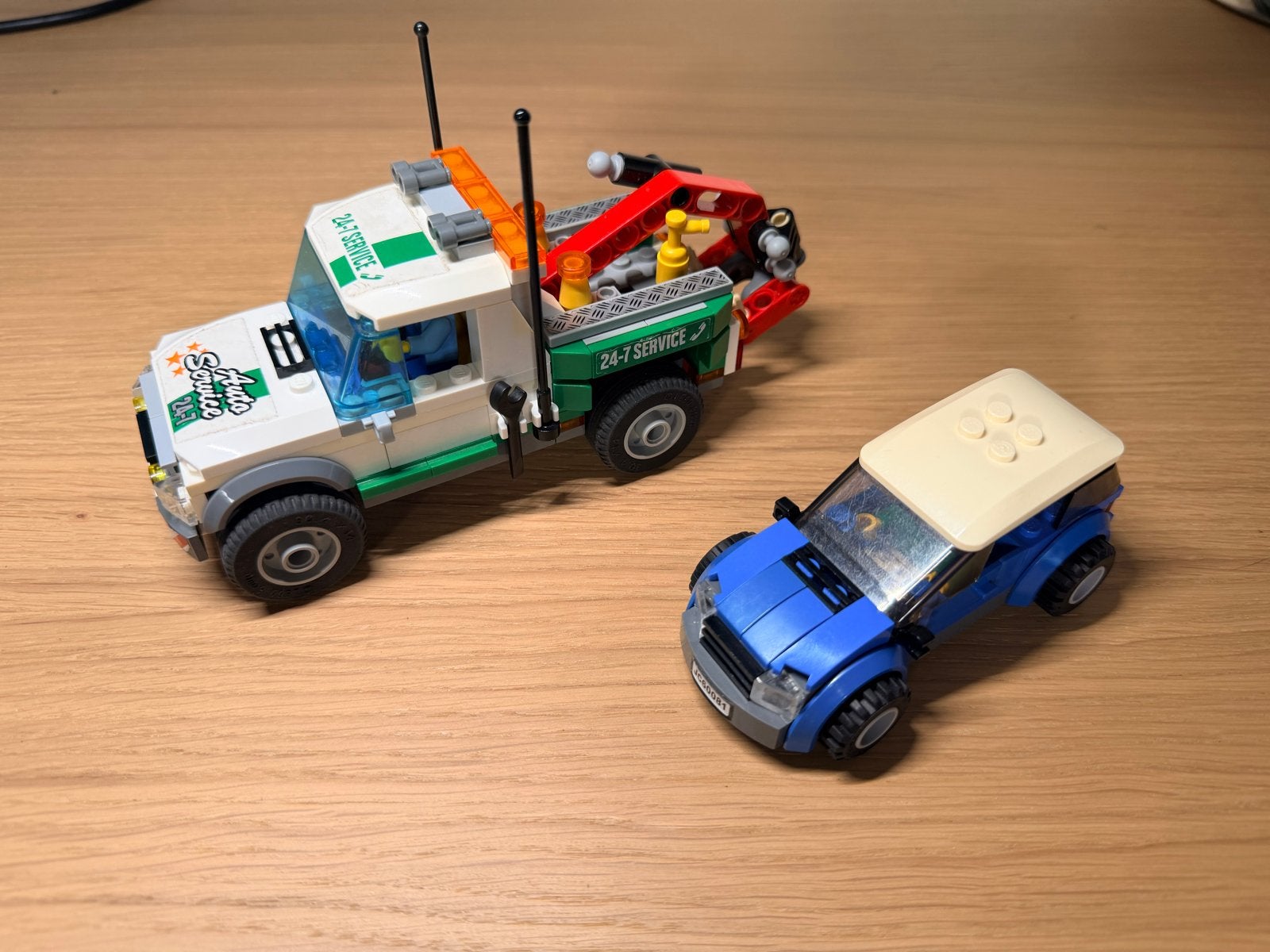 Lego City 60081 Pick-up sleepwagen, Lego, Ophalen of Verzenden, Compleet, Complete set