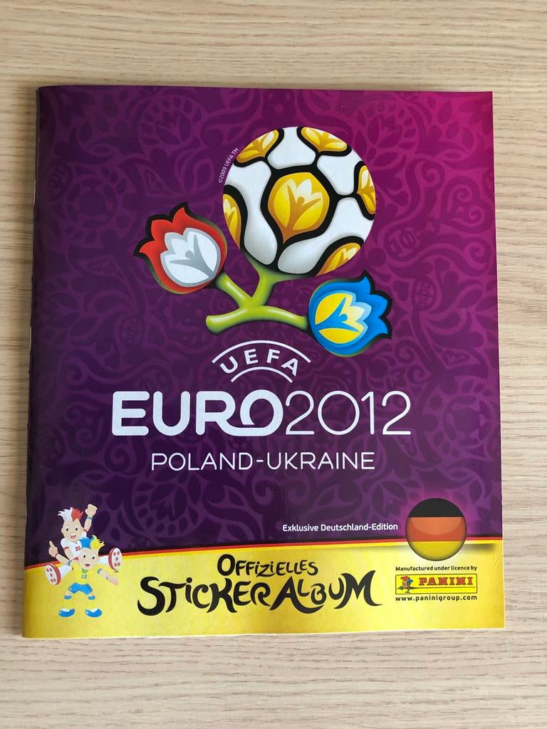 Panini EURO 2012 Sticker Album 99% compleet, Verzamelen, Sportartikelen en Voetbal, Ophalen of Verzenden, Zo goed als nieuw, Buitenlandse clubs