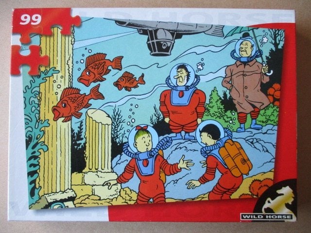 adv10283 suske en wiske puzzel 3, Ophalen, Overige figuren, Gebruikt, Boek of Spel