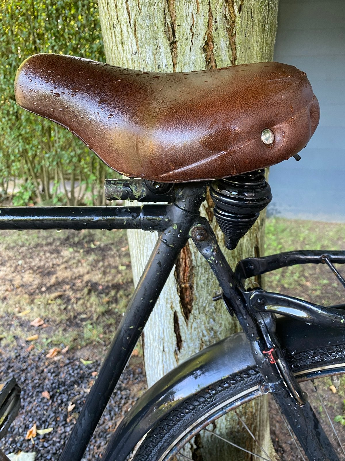 Oud baasje fiets met terugtraprem - Klaar voor gebruik!, Fietsen en Brommers, Fietsen | Oldtimers, 59 cm of meer, Ophalen, Terugtraprem
