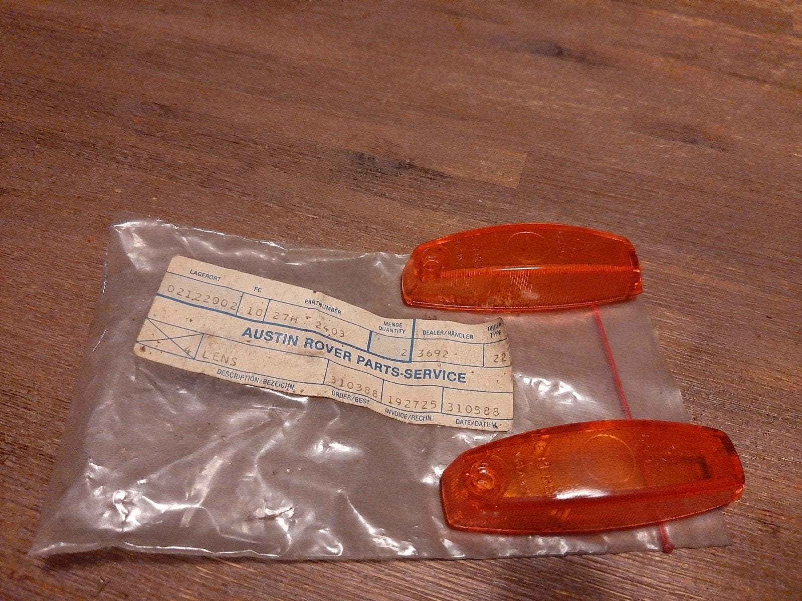 Nos knipperlicht kapjes origineel landrover., Ophalen of Verzenden, Nieuw