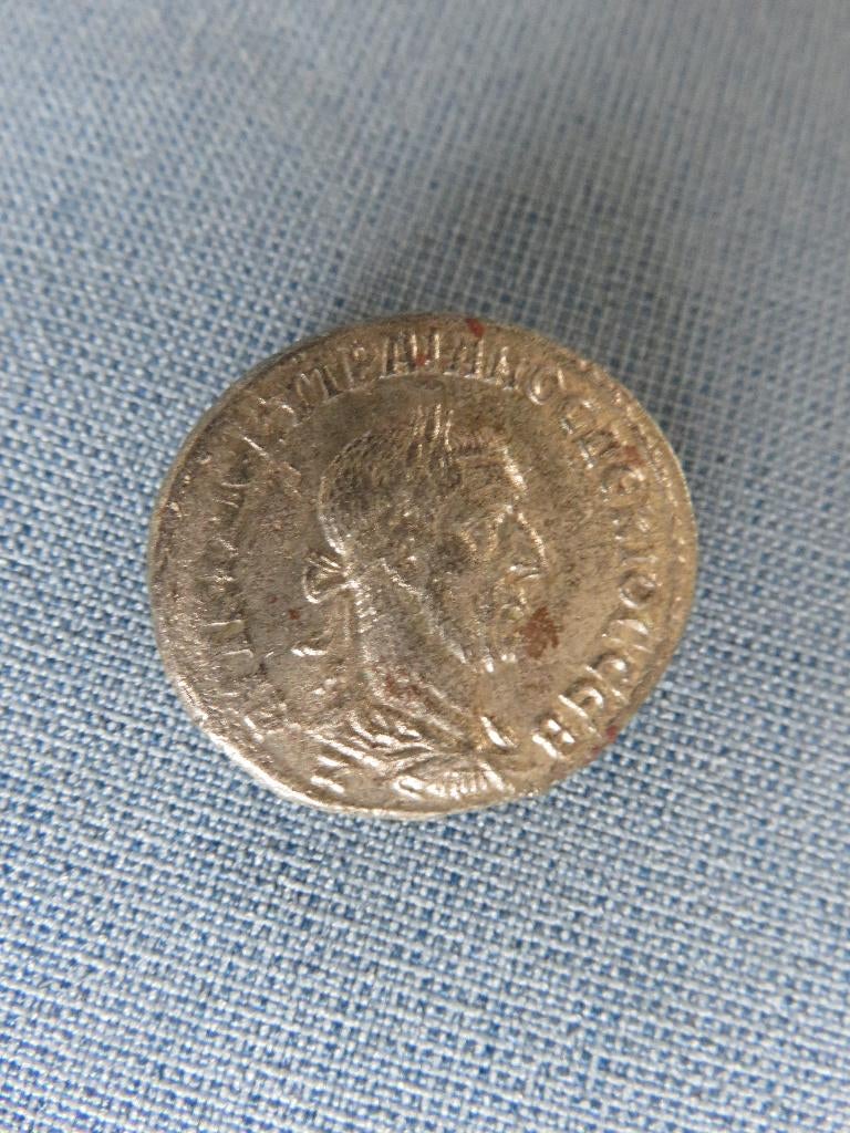 Romeinse rijk - tetradrachme - Trajan Dece 249 - 251 A.D., Ophalen of Verzenden, Overige landen, Losse munt, Zilver