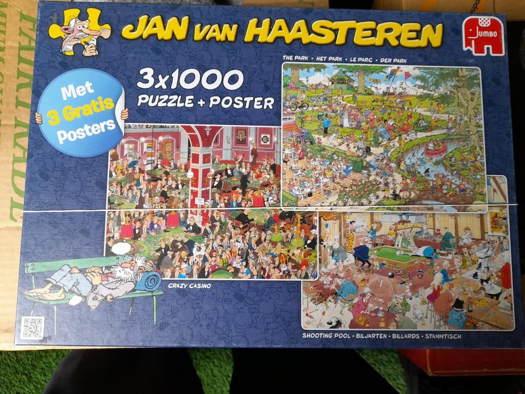 Jan van haasteren puzzel, Ophalen of Verzenden, 500 t/m 1500 stukjes, Zo goed als nieuw