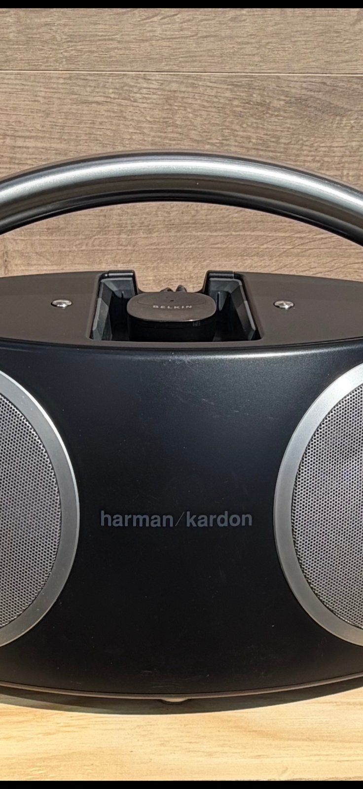 Harman Kardon Go + Play + Bluetooth ontvanger (Belkin), Ophalen of Verzenden, Zo goed als nieuw