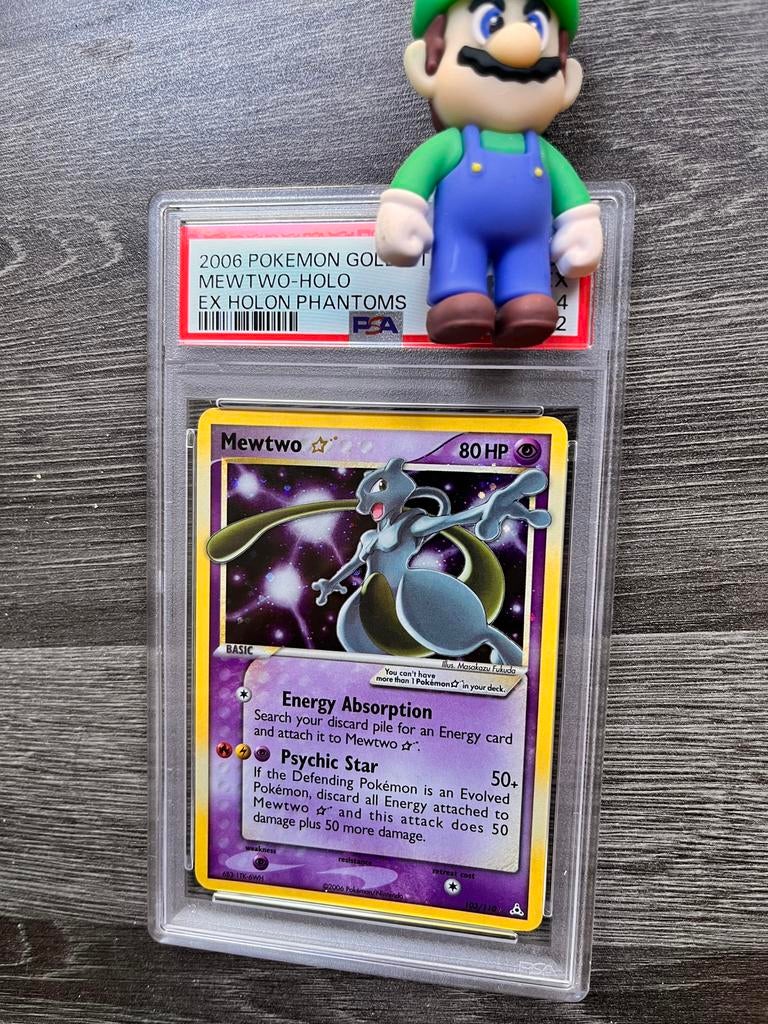 Mewtwo Goldstar Psa 4, Ophalen, Zo goed als nieuw