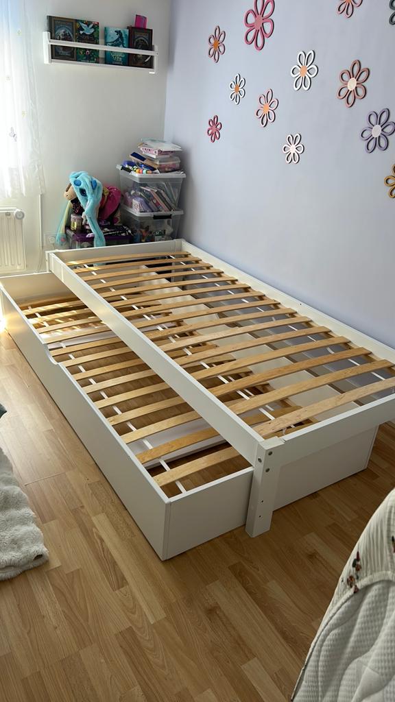 Bed 90x200mm, 90 cm, Eenpersoons, Ophalen of Verzenden, Zo goed als nieuw