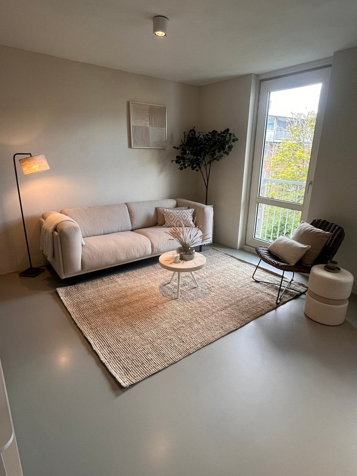 Modern & Tijdloze 3zits bank van NOUS LIVING, Ophalen, Driepersoons, 75 tot 100 cm, Zo goed als nieuw