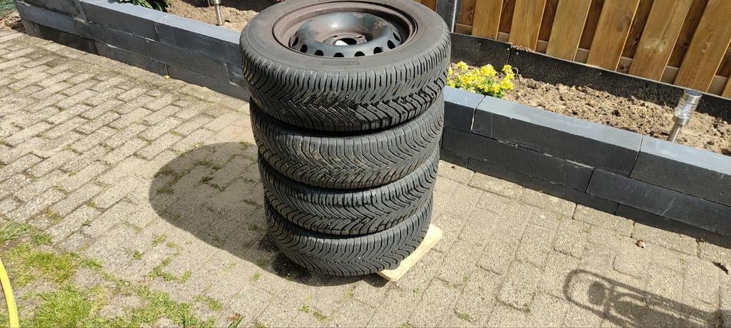 2 sets velgen met banden 14/18 inch, Ophalen of Verzenden