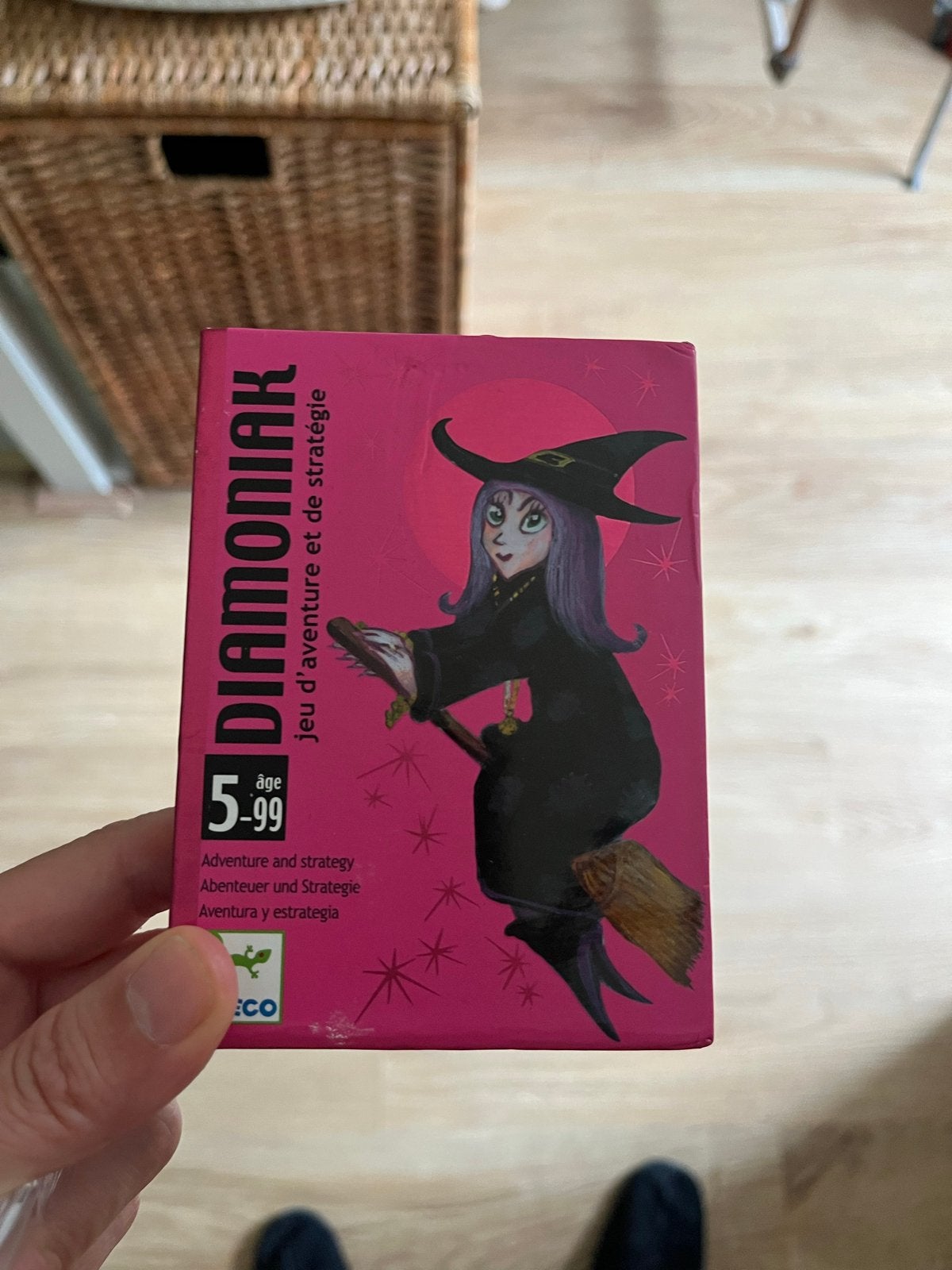 Diamoniak: Avontuurlijk Kaartspel van Djeco (5-99 jaar), Een of twee spelers, Ophalen of Verzenden, Zo goed als nieuw