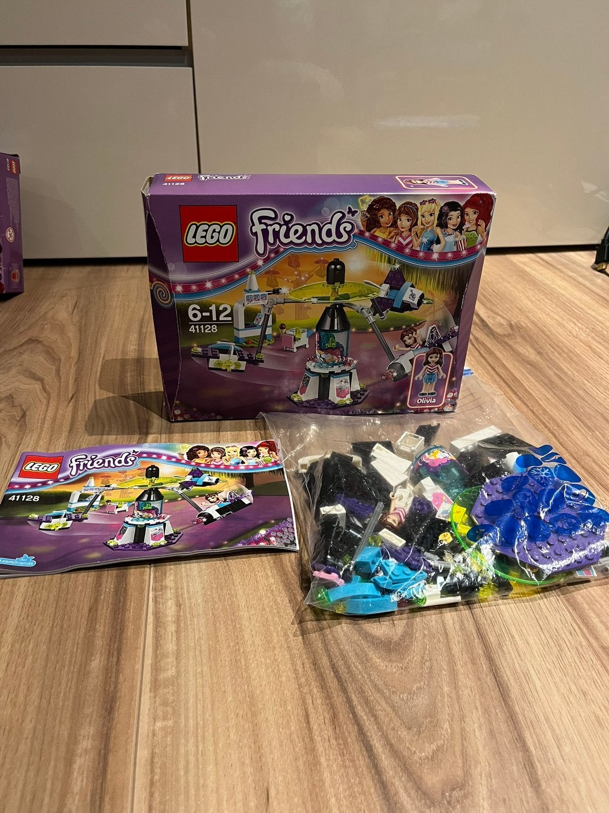 Lego friends 41128 Pretpark ruimtevlucht., Ophalen of Verzenden, Zo goed als nieuw, Jongen of Meisje