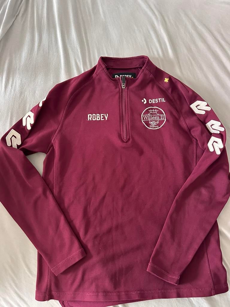 Willem II trui  trainingstrui maat s 164 robey heren jongens, Kleding | Heren, Sportkleding, Ophalen, Blauw, Zo goed als nieuw