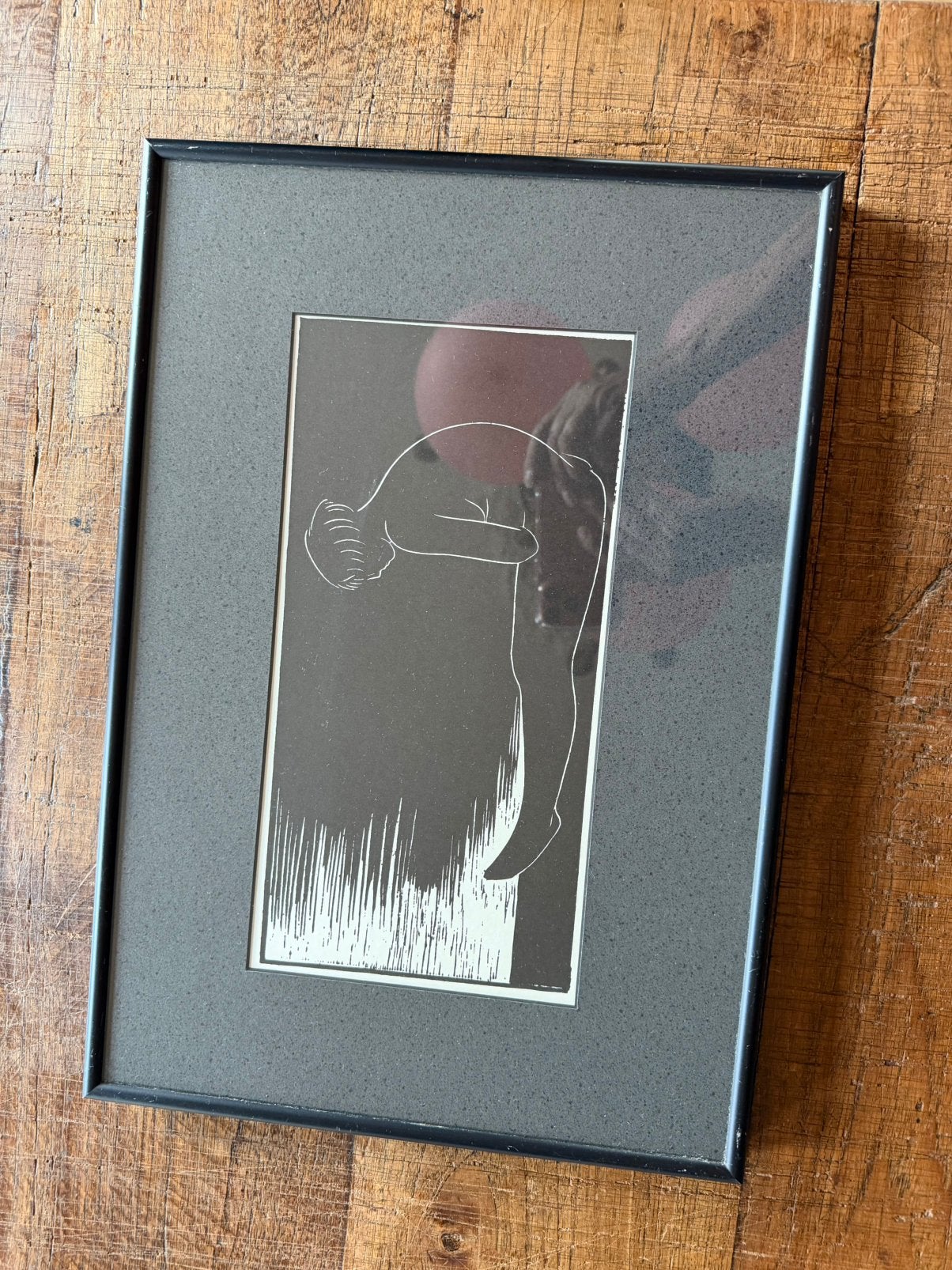 Oude hout snede, Antiek en Kunst, Kunst | Etsen en Gravures, Ophalen of Verzenden