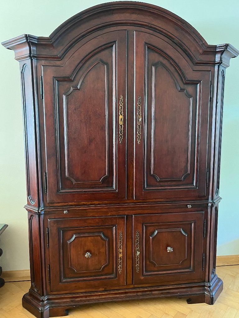 Vintage Eiken Toogkast, Ophalen, 200 cm of meer, 150 tot 200 cm, Eikenhout