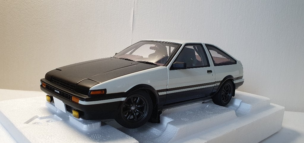 AUTOart Toyota AE86 Trueno Initial D Project D Final 1:18, Ophalen of Verzenden, Nieuw, Auto, Autoart