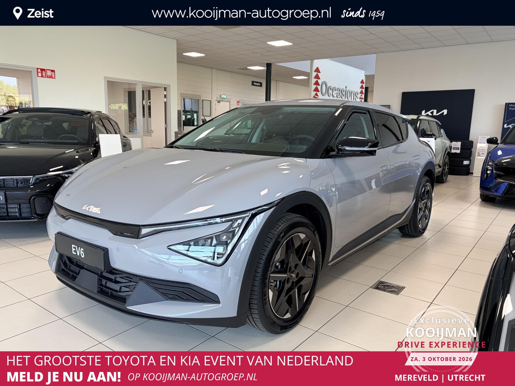 Kia EV6 Air 84 kWh | Direct uit voorraad leverbaar | Stoelve