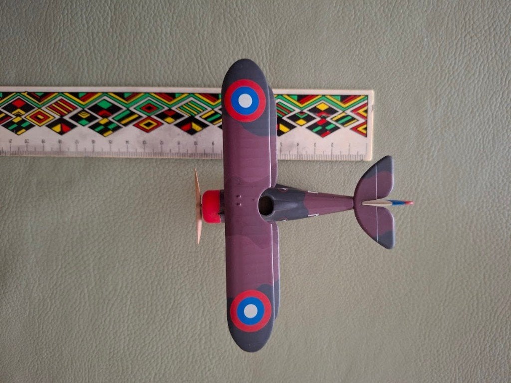 Vliegtuig Nieuport 28 metaal, Ophalen of Verzenden, Nieuw, 1:72 tot 1:144, Overige merken