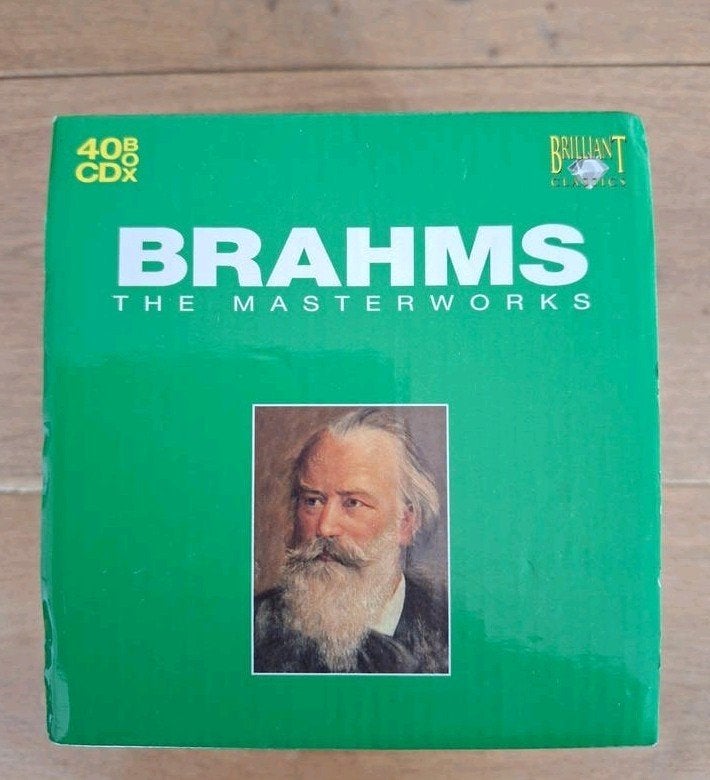Brahms - The Masterworks - 40 CD Boxset, Cd's en Dvd's, Ophalen of Verzenden, Romantiek, Zo goed als nieuw, Orkest of Ballet