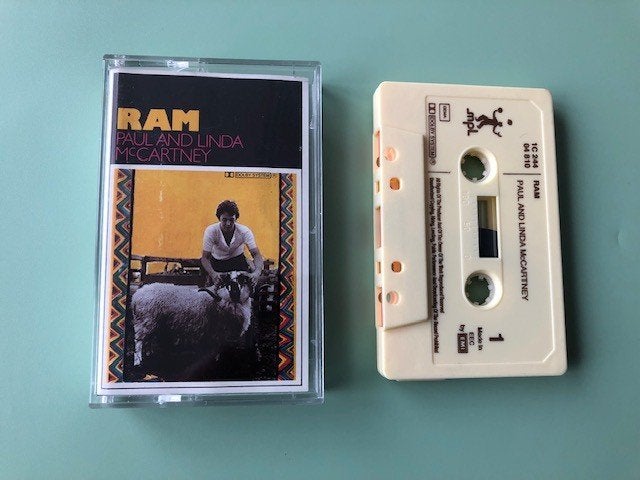 Paul en Linda McCartney Ram - Cassettebandje, Cd's en Dvd's, Gebruikt, 1 bandje, Ophalen of Verzenden, Origineel