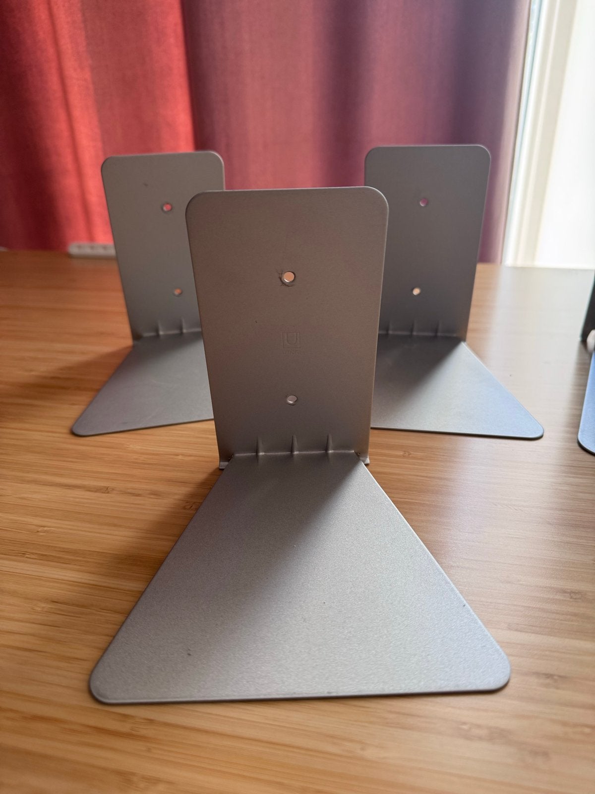 Umbra Conceal Floating Bookshelves (Small), Set of 3, Silver, Ophalen, Zo goed als nieuw