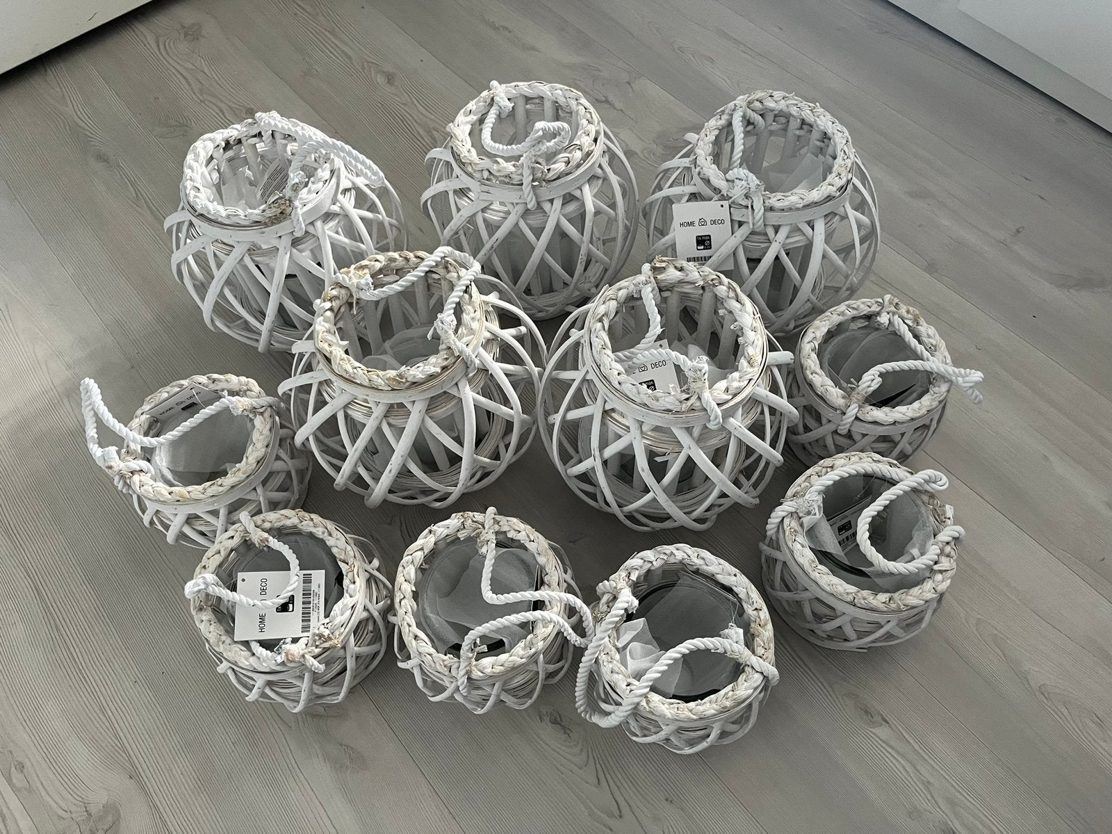 Nieuwe windlichten!, Ophalen of Verzenden, Nieuw, Wit